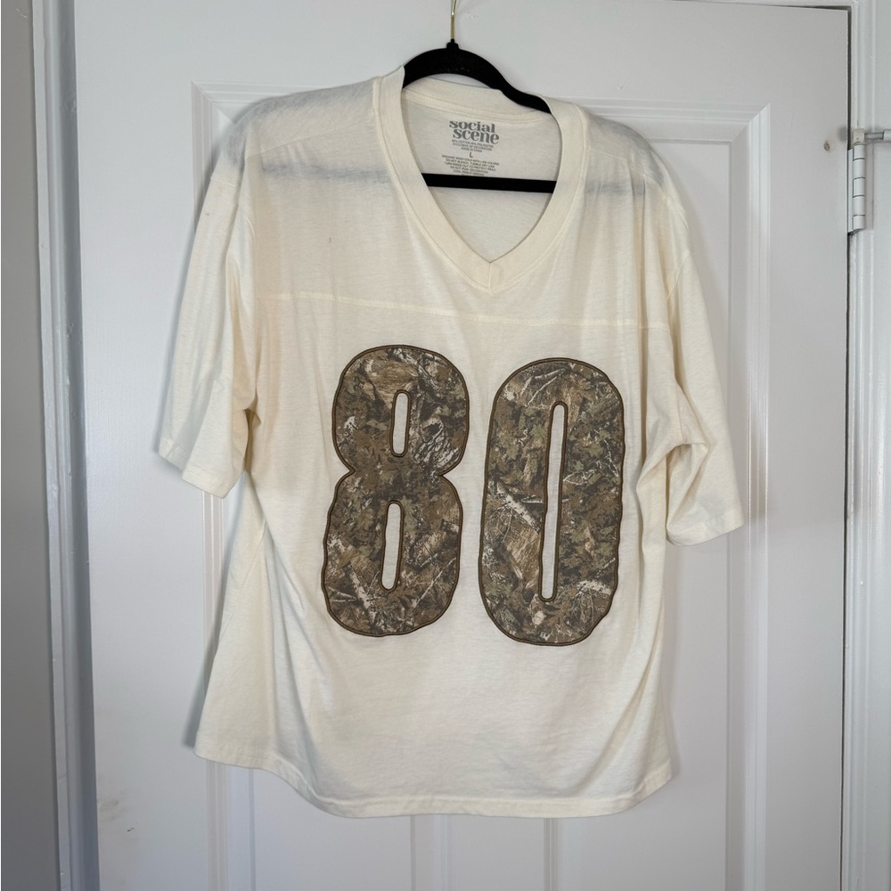 Camo Number Tee